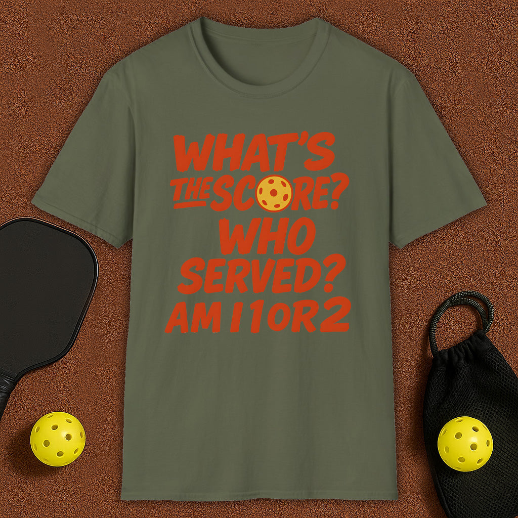 What's The score?! Pickleball T-Shirt