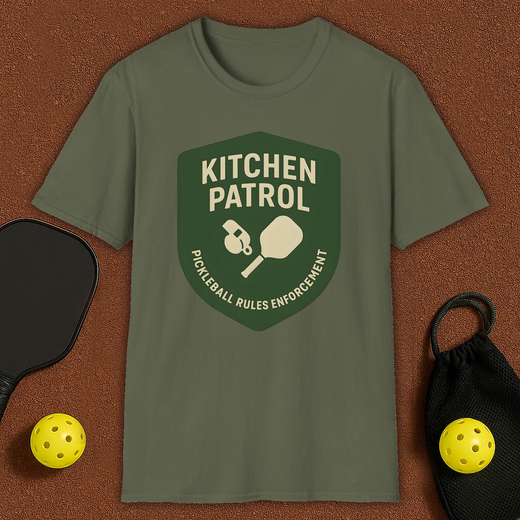 Kitchen Patroll Pickleball T-Shirt