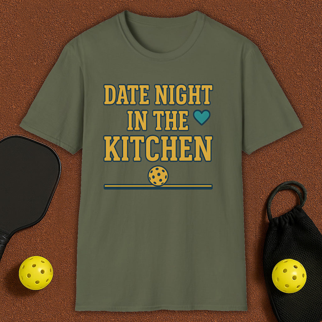 Date Night Pickleball T-Shirt