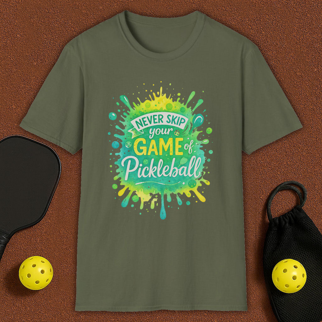 Never Skipe Game Of Pickleball T-Shirt