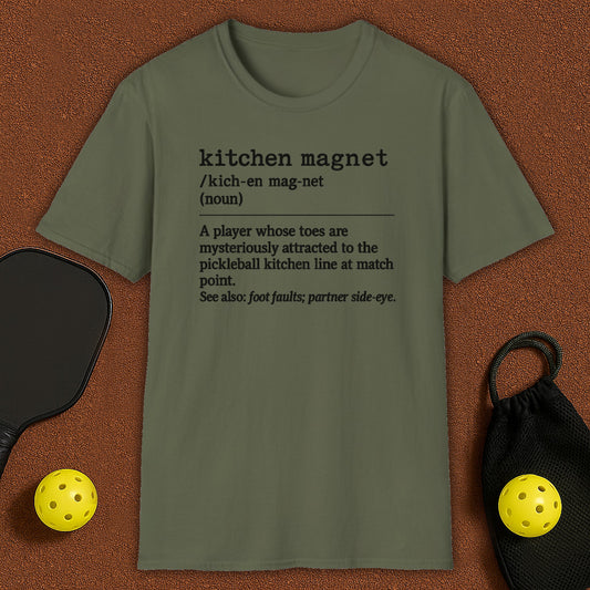 Kitchen Magnet Voc. Pickleball T-Shirt