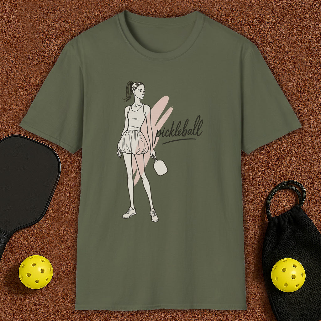 French Style Pickleball T-Shirt