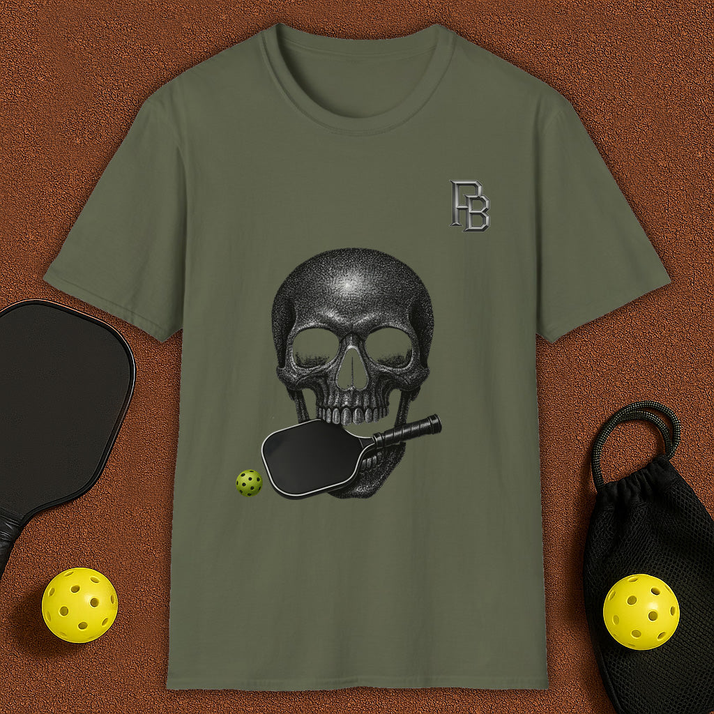PB Skull Pickleball T-Shirt