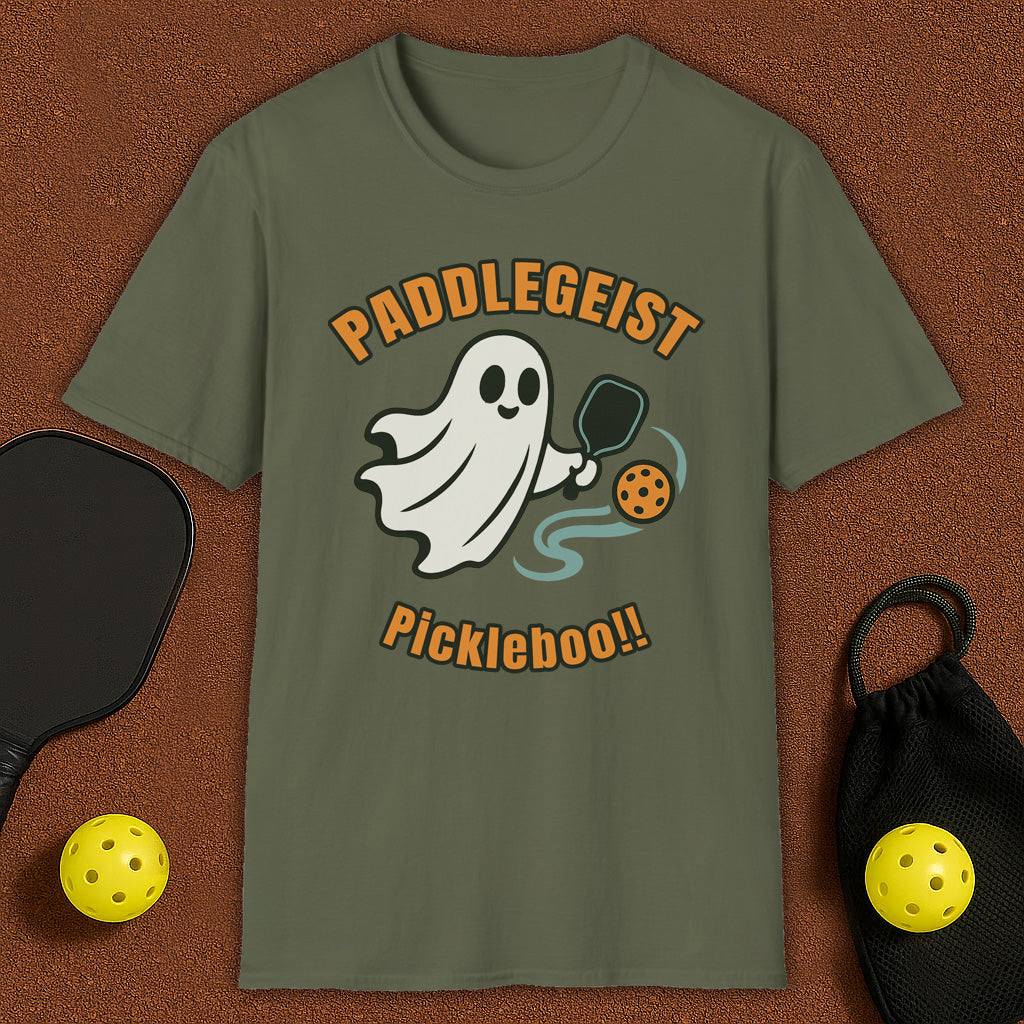 PaddleGeist Haloween Pickleball T-Shirt
