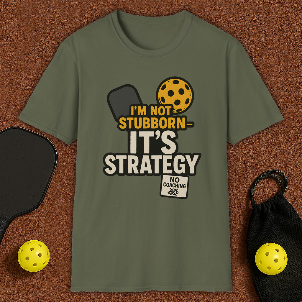 No Coaching Pickleball T-Shirt