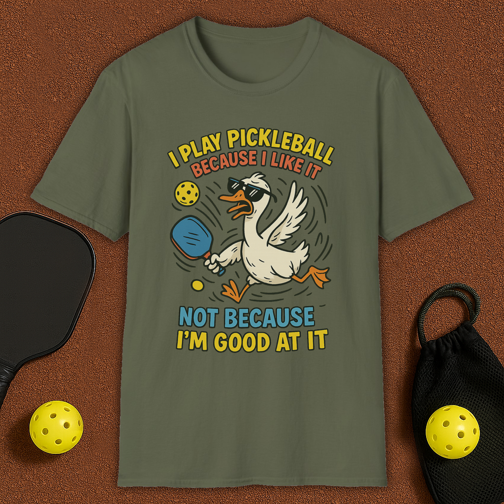 Silly Goose loves Pickleball T-Shirt