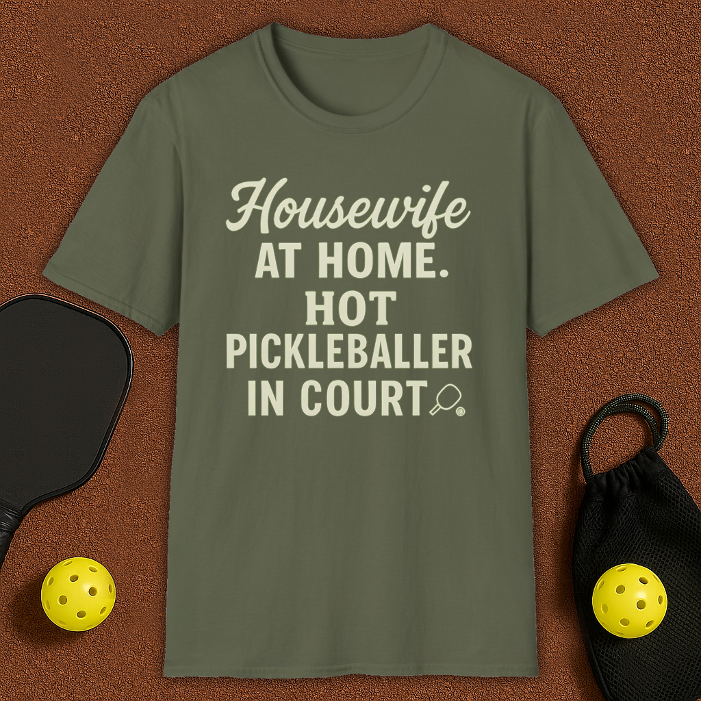 Hot Housewife Pickleball T-Shirt