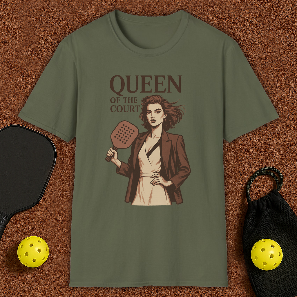 Queen Of Pickleball T-Shirt
