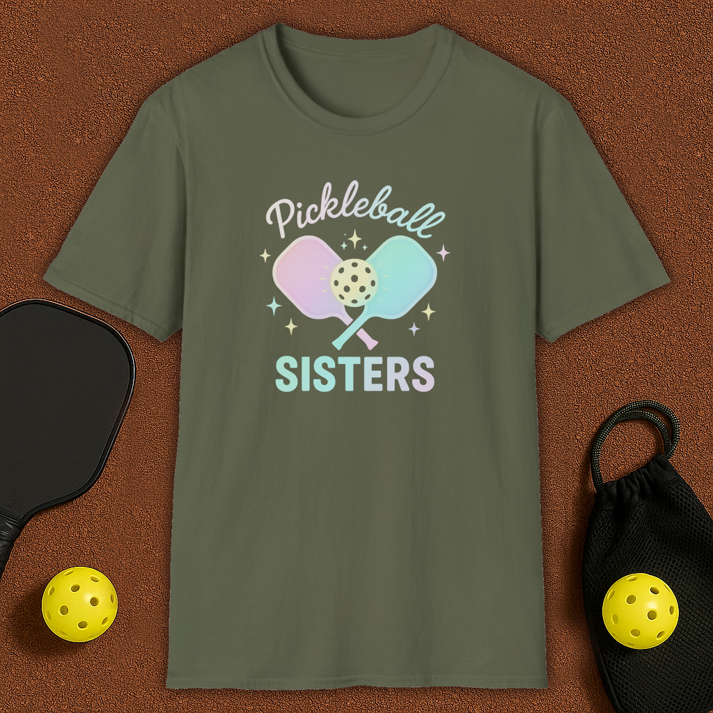 Sisters in Pickleball T-Shirt