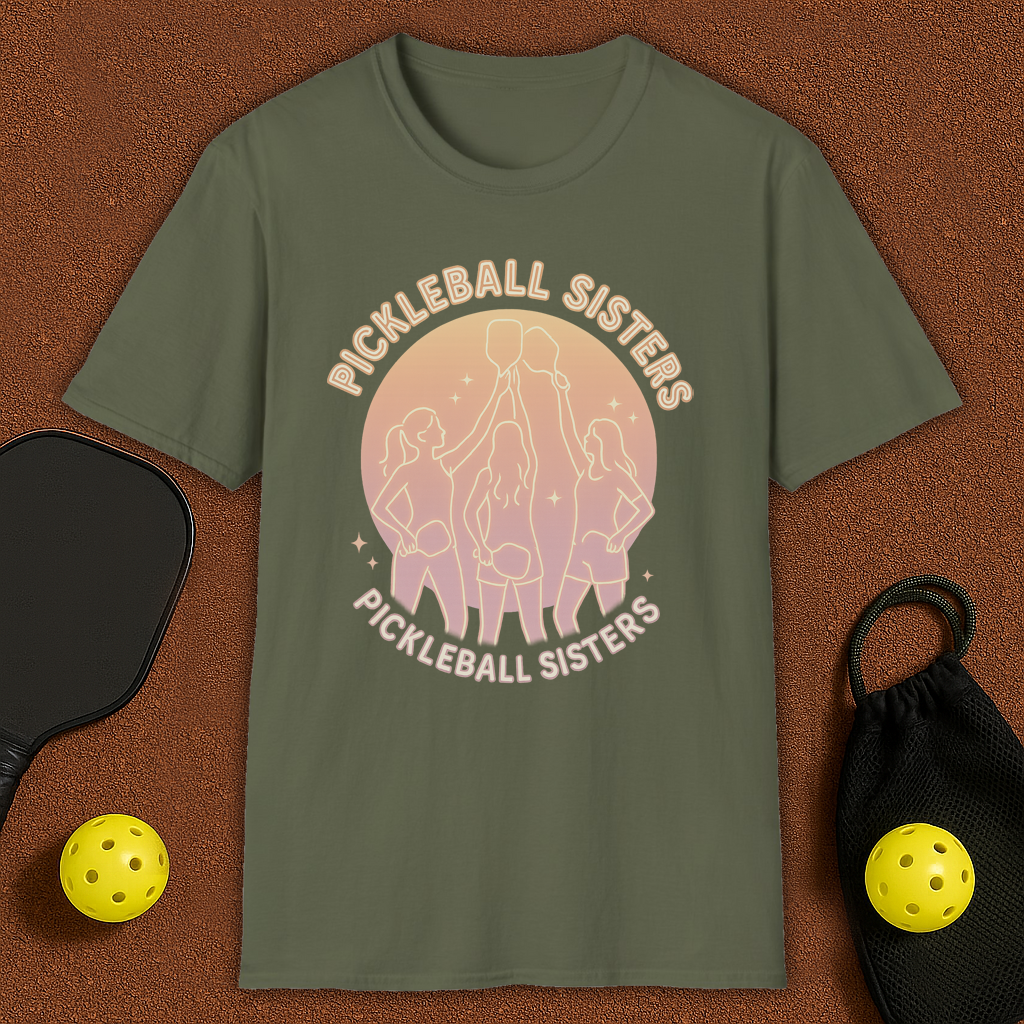 Pickleball Sisters Power! T-Shirt