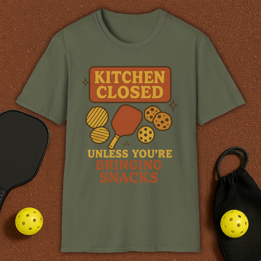 Kitchen Closed Pickleball T-Shirt