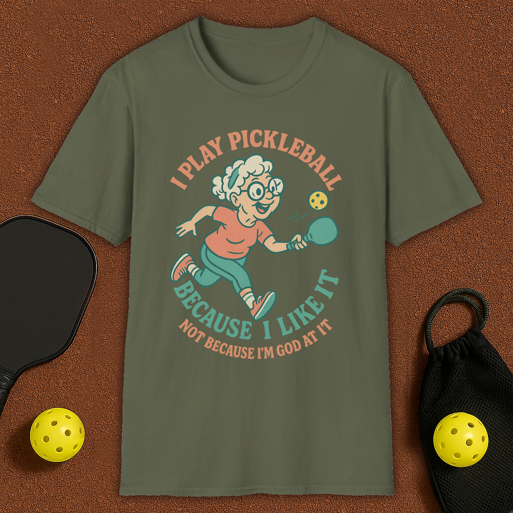 Grandma Likes Pickleball T-Shirt