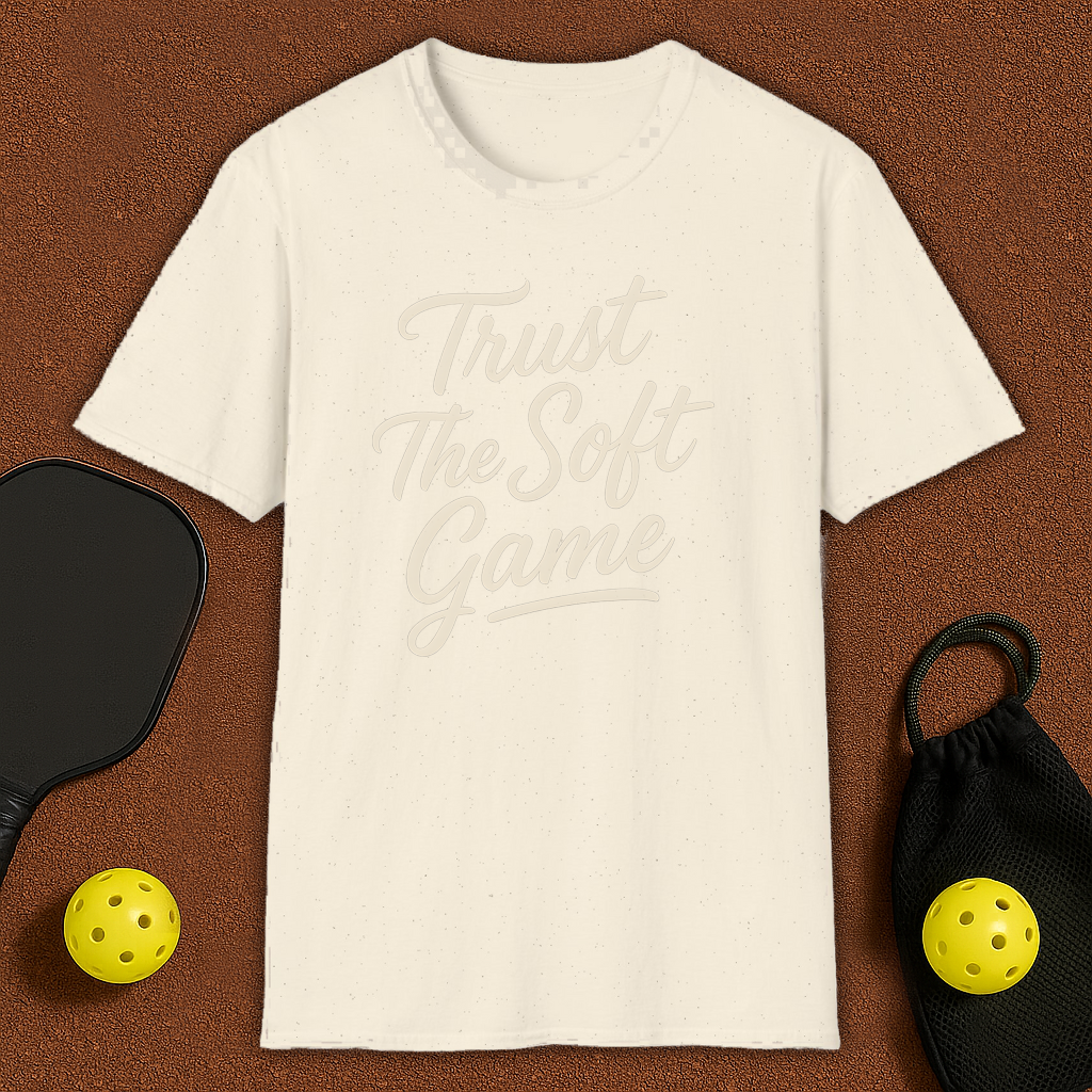 Trust The Soft Game Pickleball T-Shirt