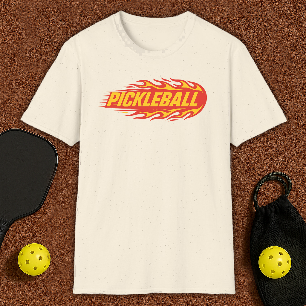 Fast Flames Pickleball T-Shirt