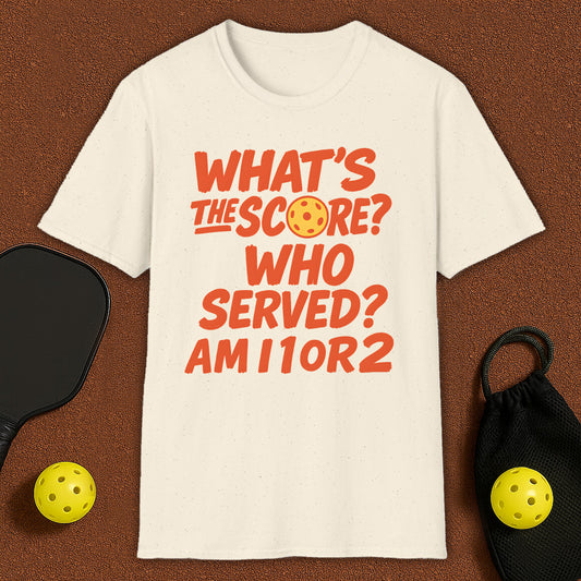 What's The score?! Pickleball T-Shirt