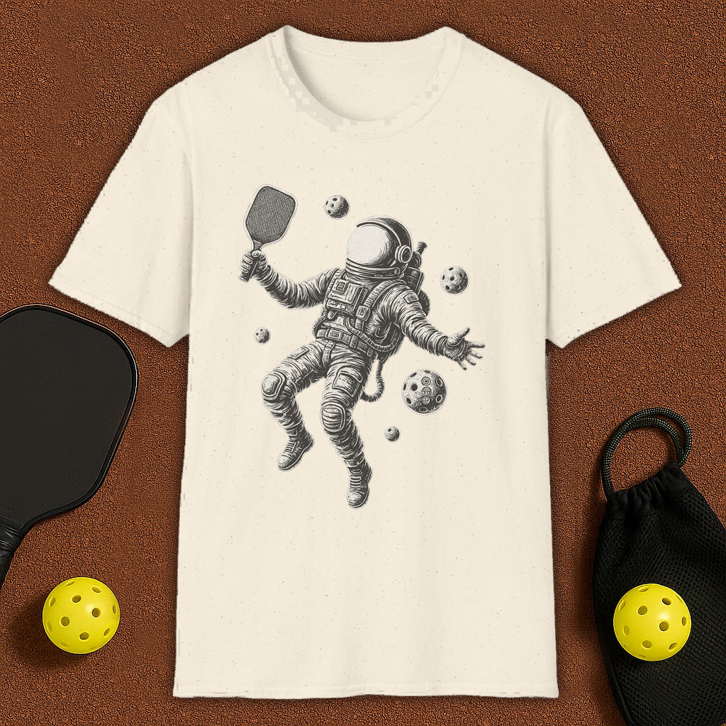 Astronaut In Space Pickleball T-Shirt