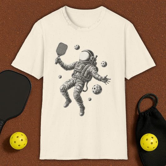 Astronaut In Space Pickleball T-Shirt