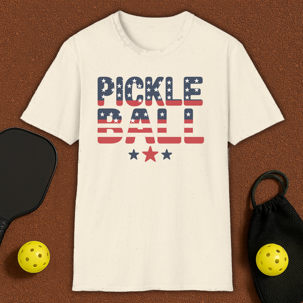 FLAG USA Pickleball T-Shirt