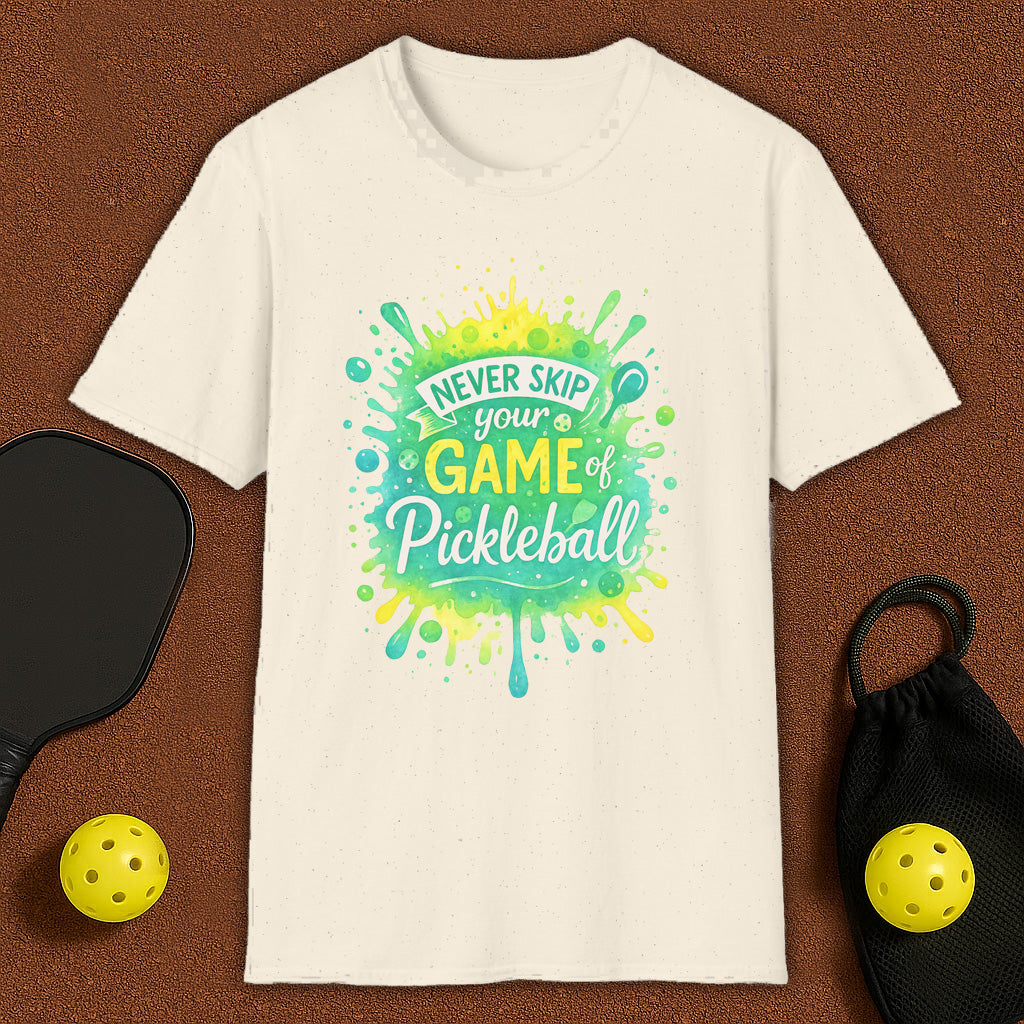 Never Skipe Game Of Pickleball T-Shirt