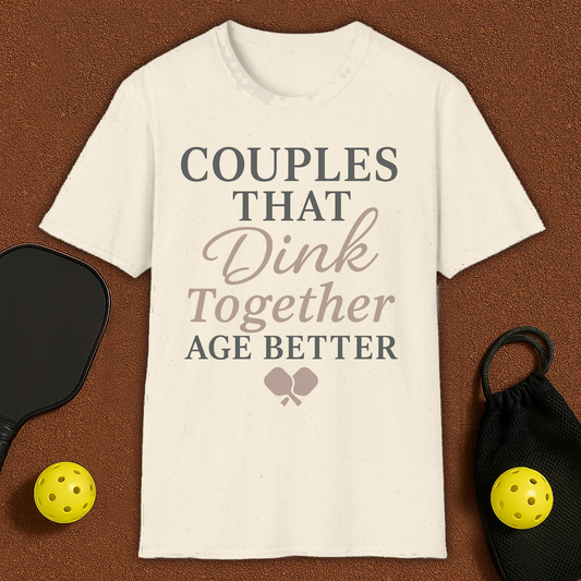 Couples that Dink Together Pickleball T-Shirt
