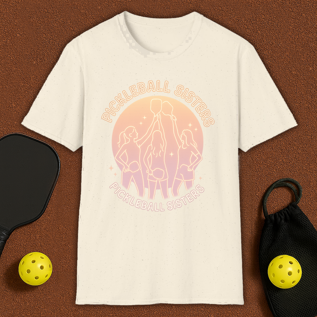 Pickleball Sisters Power! T-Shirt