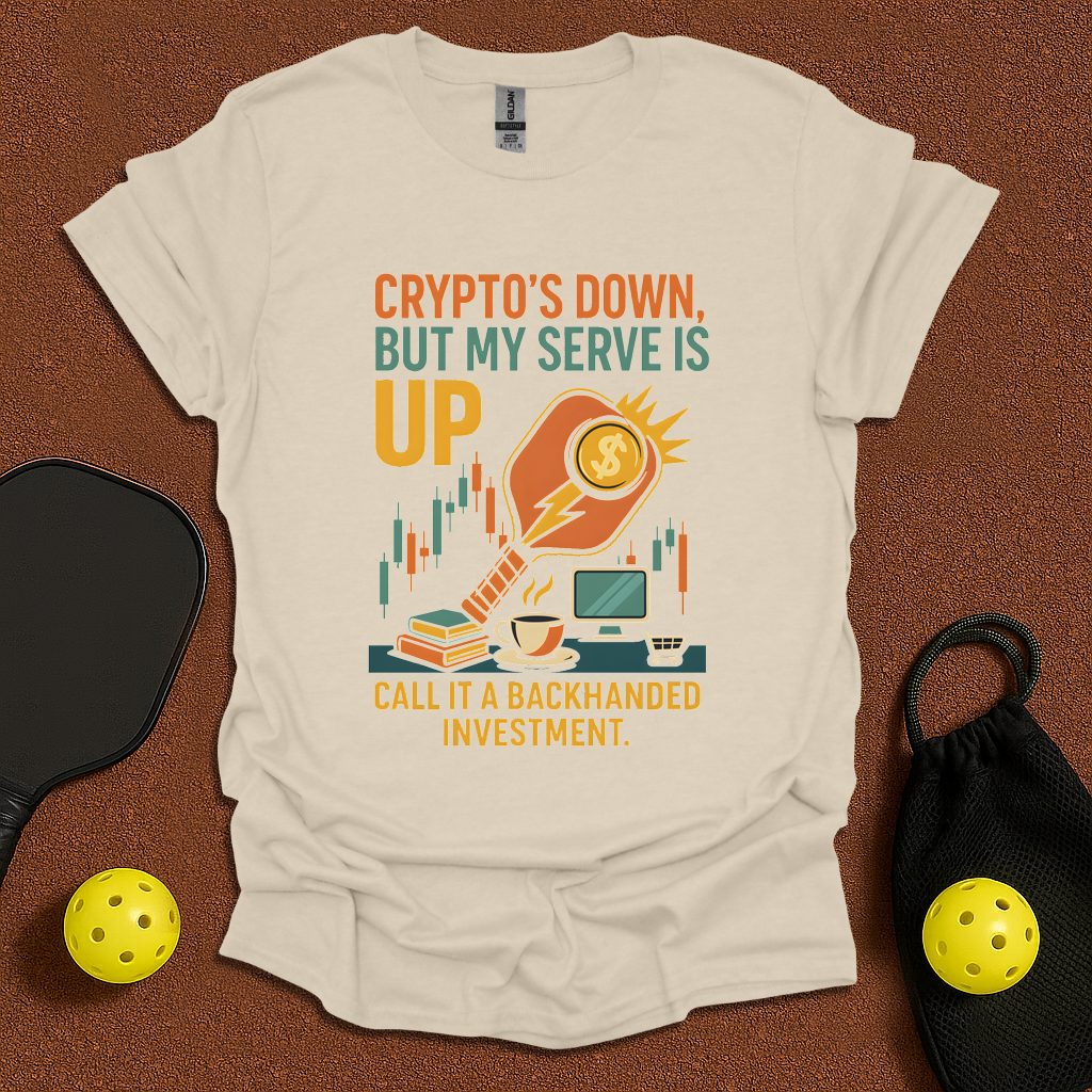 Crypto and Pickleball T-Shirt