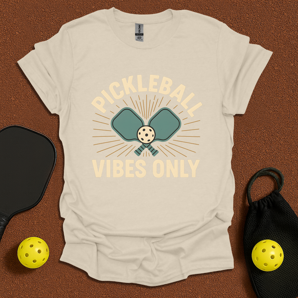 Pickleball Vibes Only T-Shirt