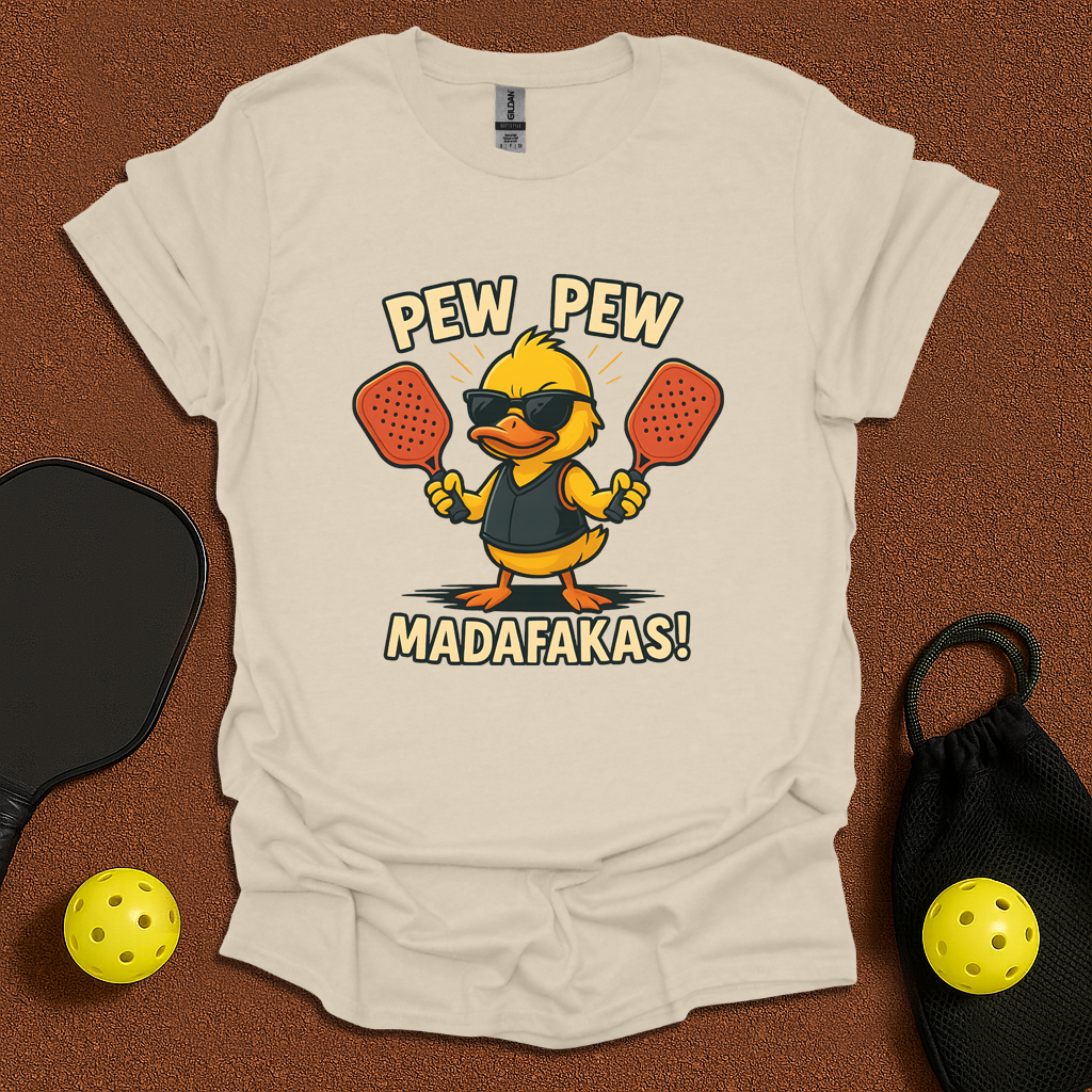 Pew Pew Pickleball T-Shirt