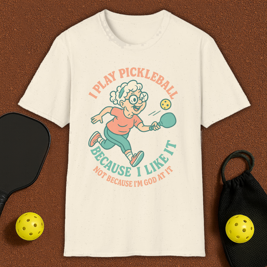 Grandma Likes Pickleball T-Shirt