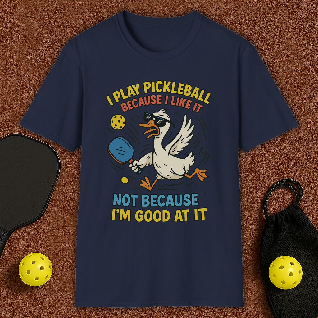Silly Goose loves Pickleball T-Shirt
