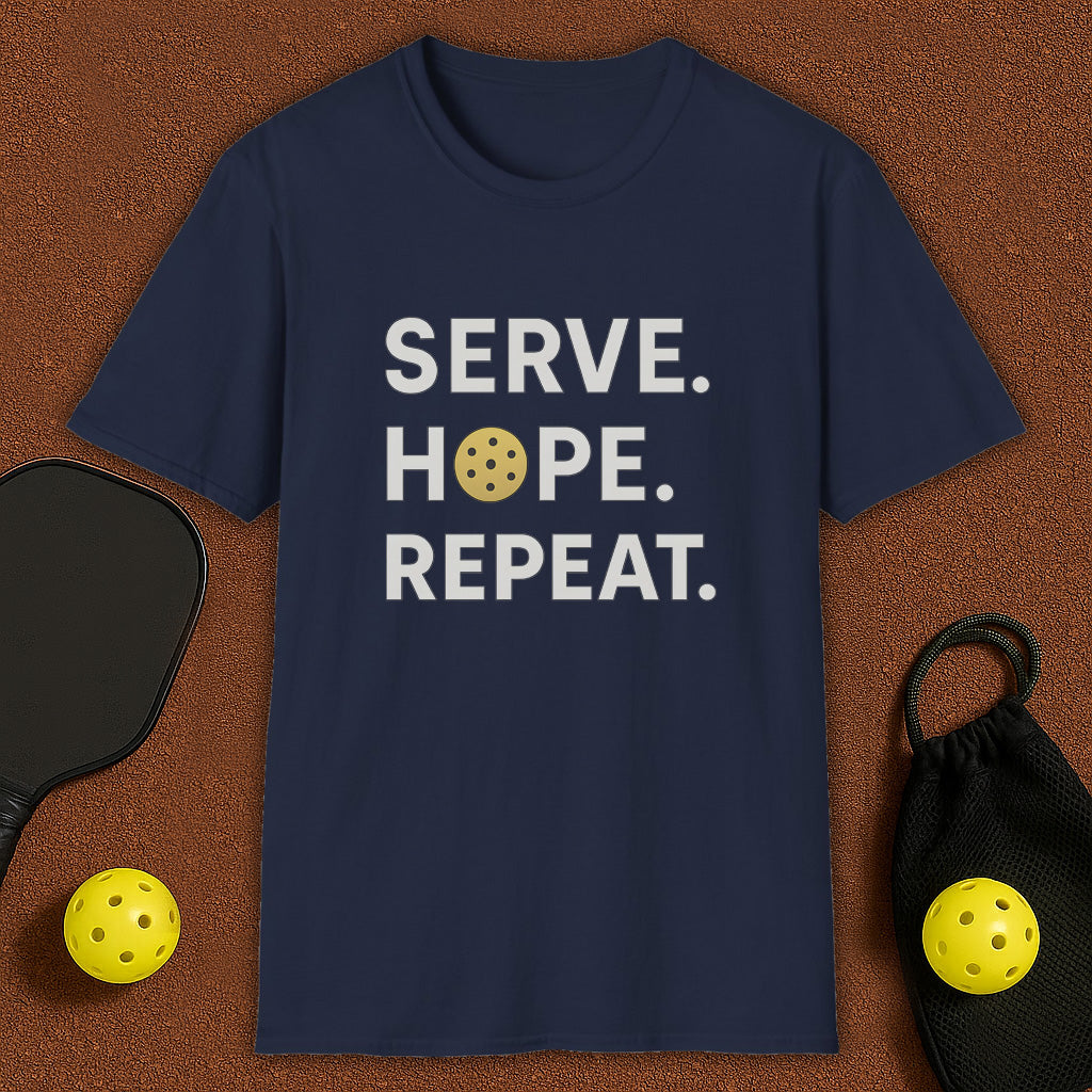 Serve Hope Repeat Pickleball T-Shirt