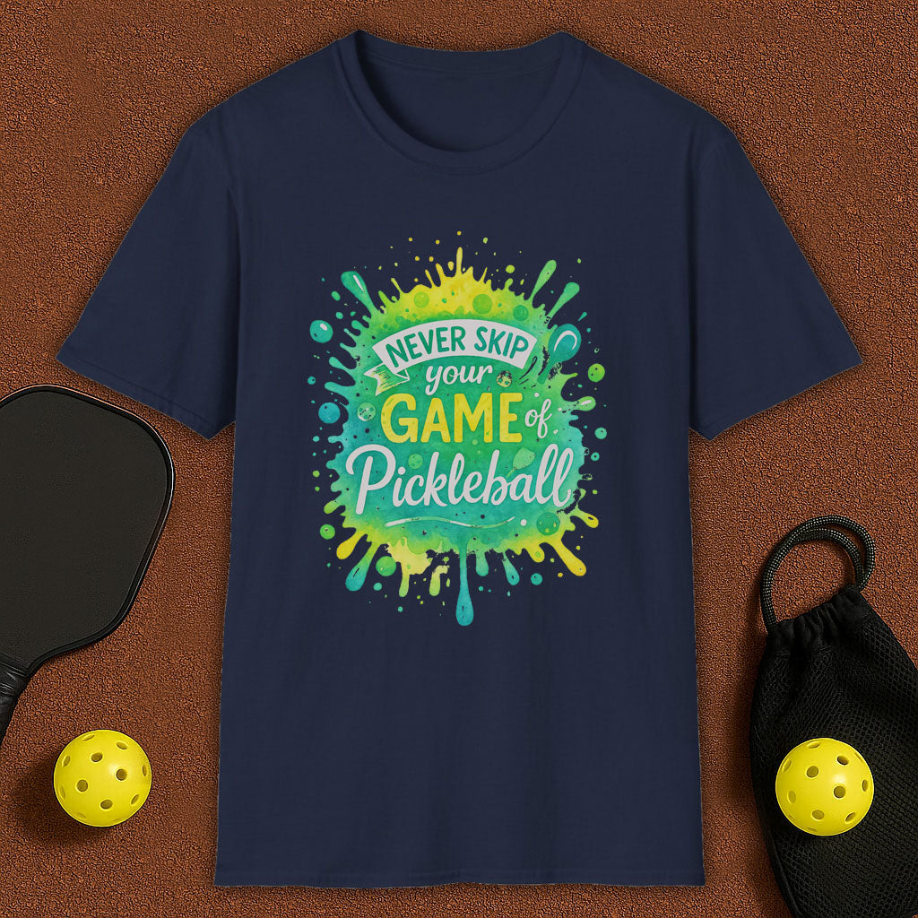 Never Skipe Game Of Pickleball T-Shirt