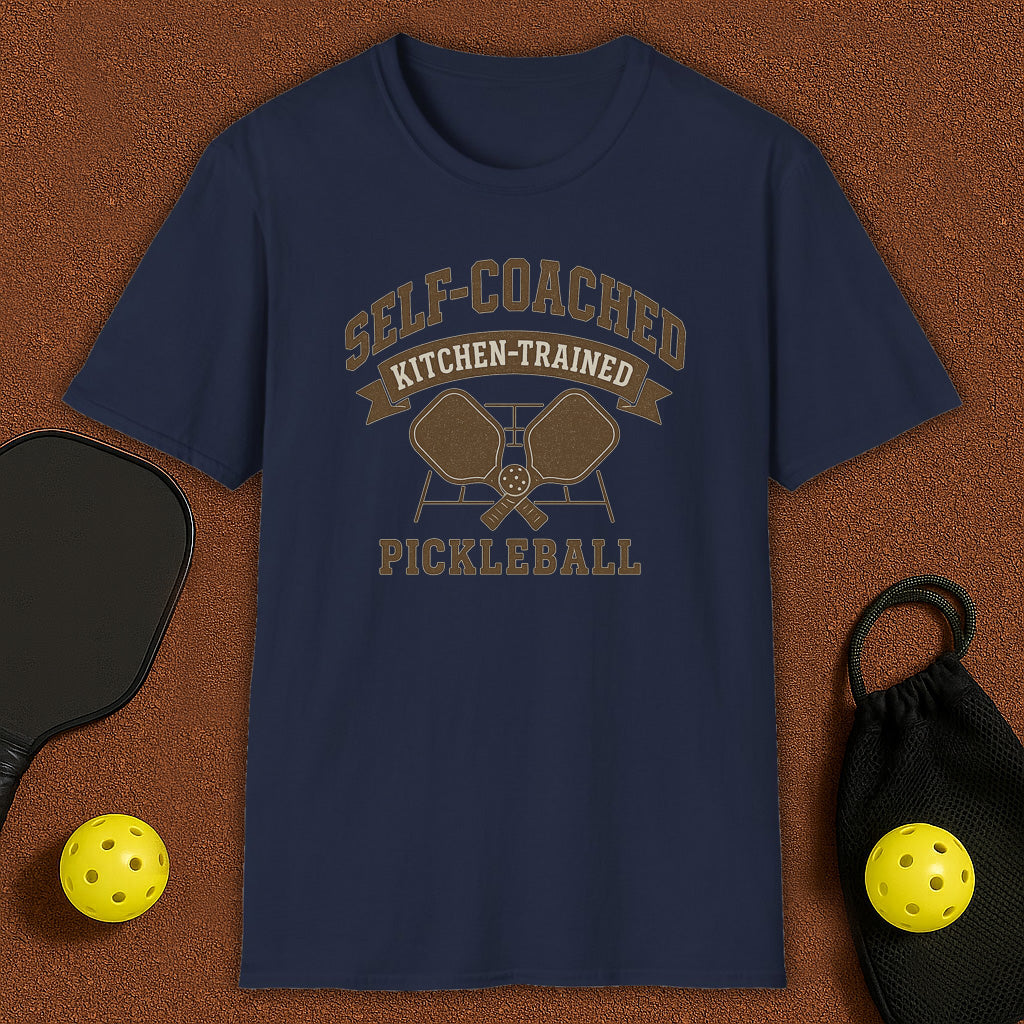 Self Coached Pickleball T-Shirt
