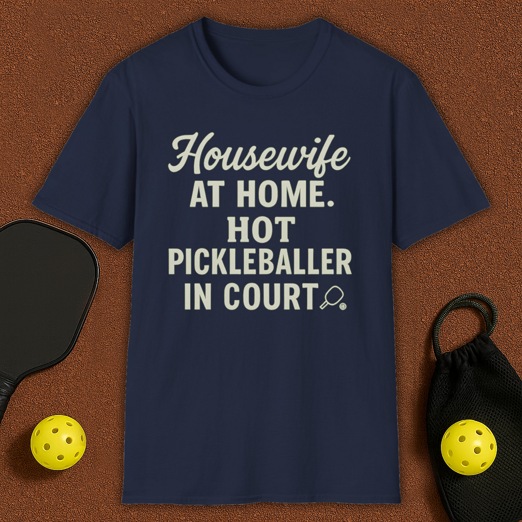 Hot Housewife Pickleball T-Shirt