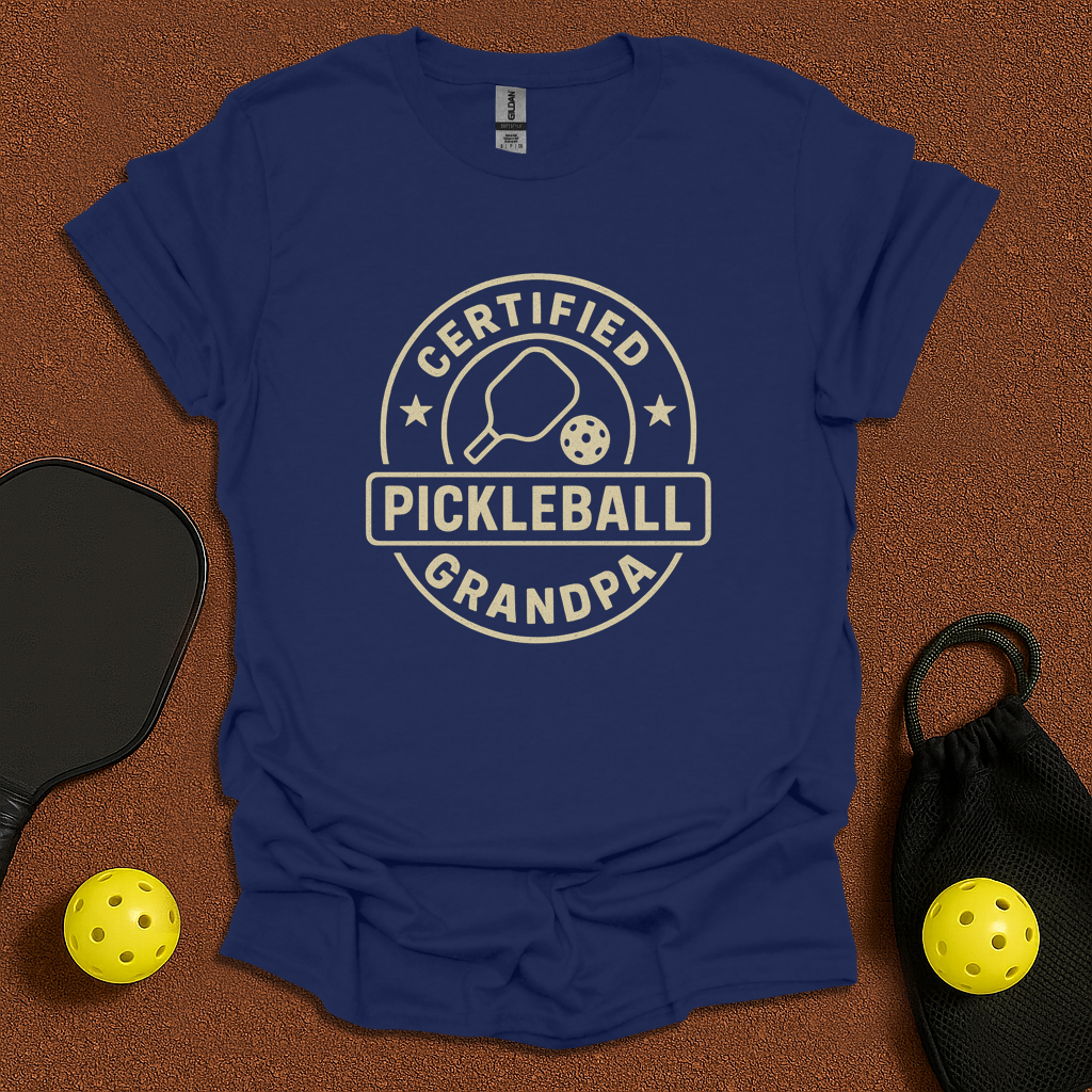 Pickleball Grandpa T-Shirt
