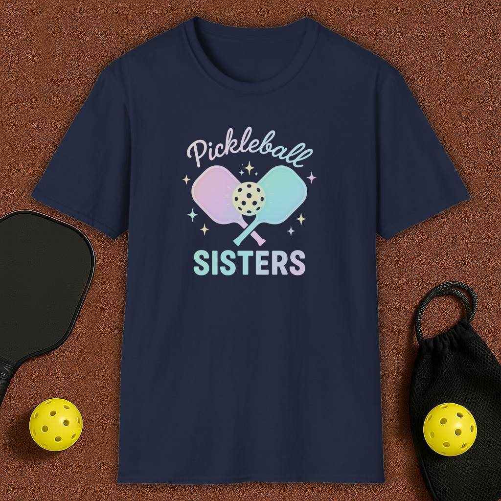 Sisters in Pickleball T-Shirt