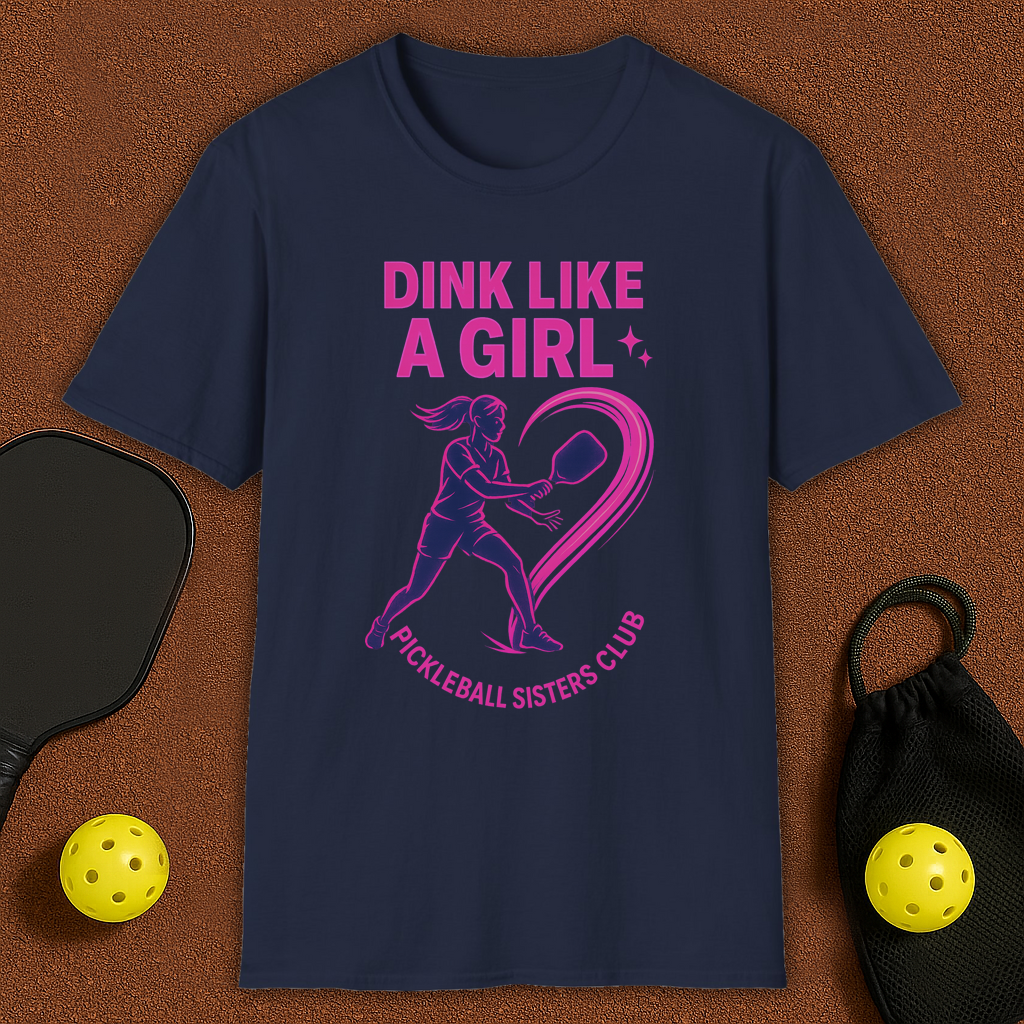 Dink Like A Girl Pickleball T-Shirt