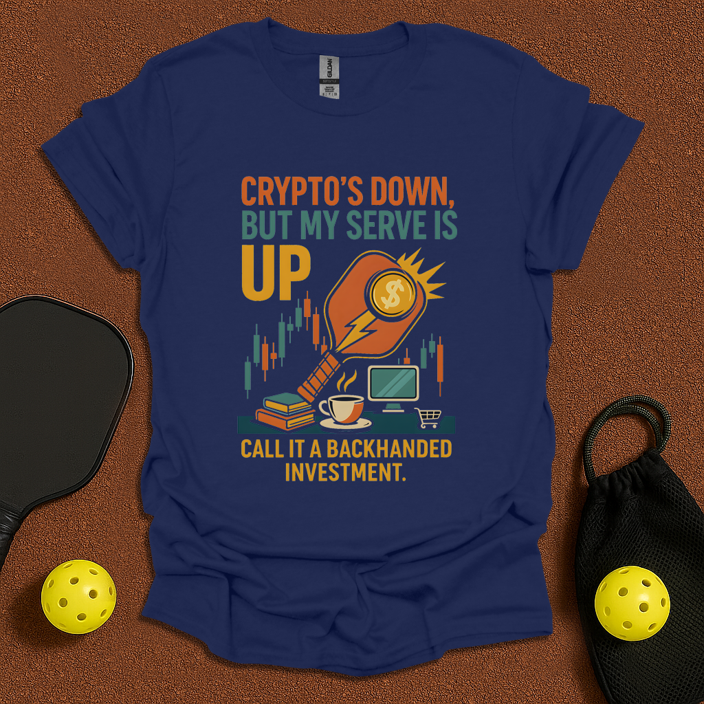 Crypto and Pickleball T-Shirt
