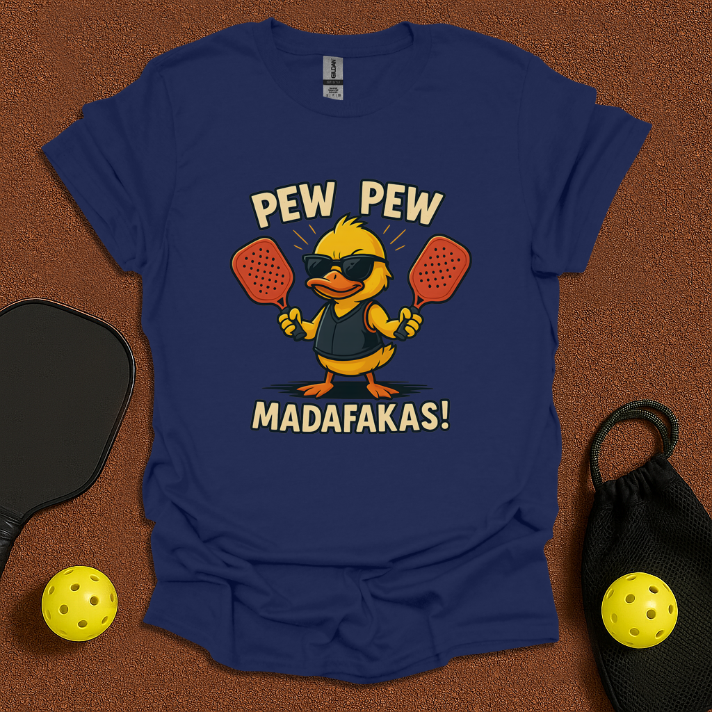 Pew Pew Pickleball T-Shirt