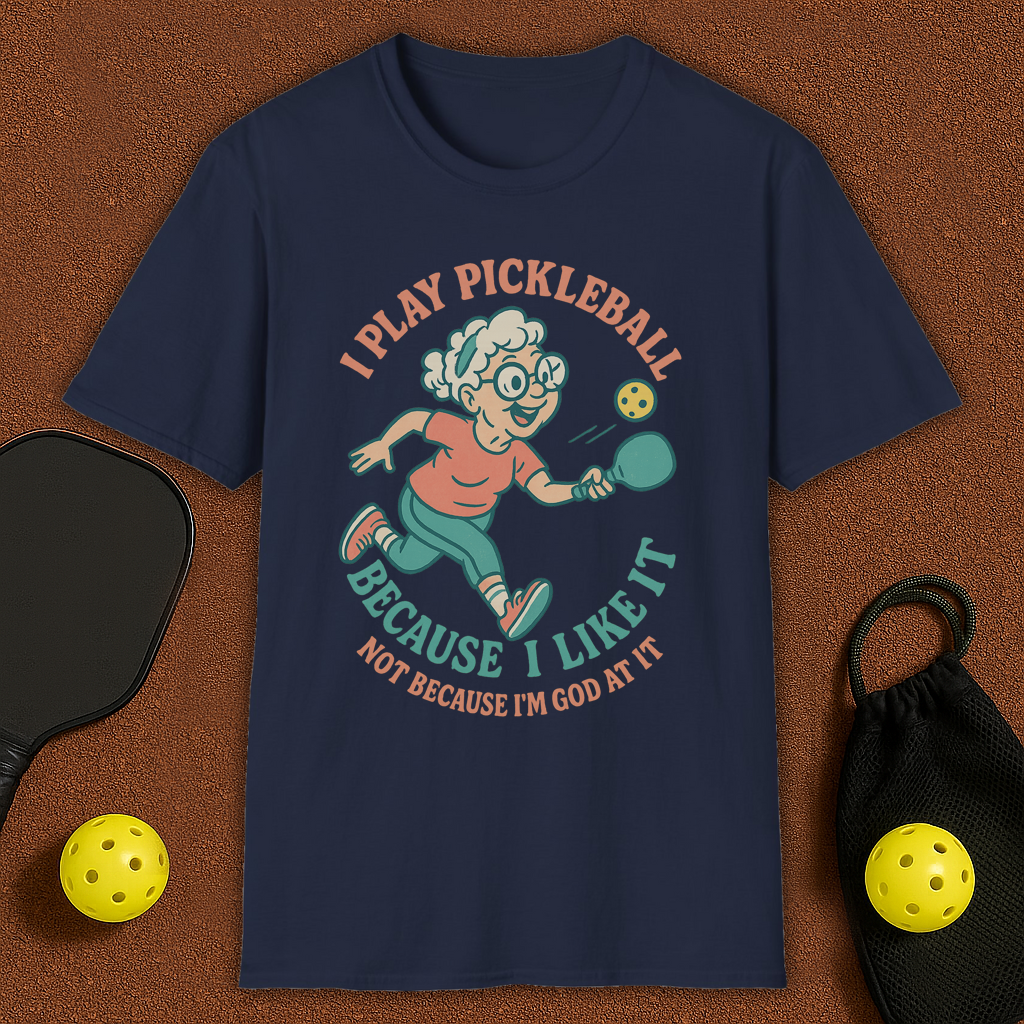 Grandma Likes Pickleball T-Shirt