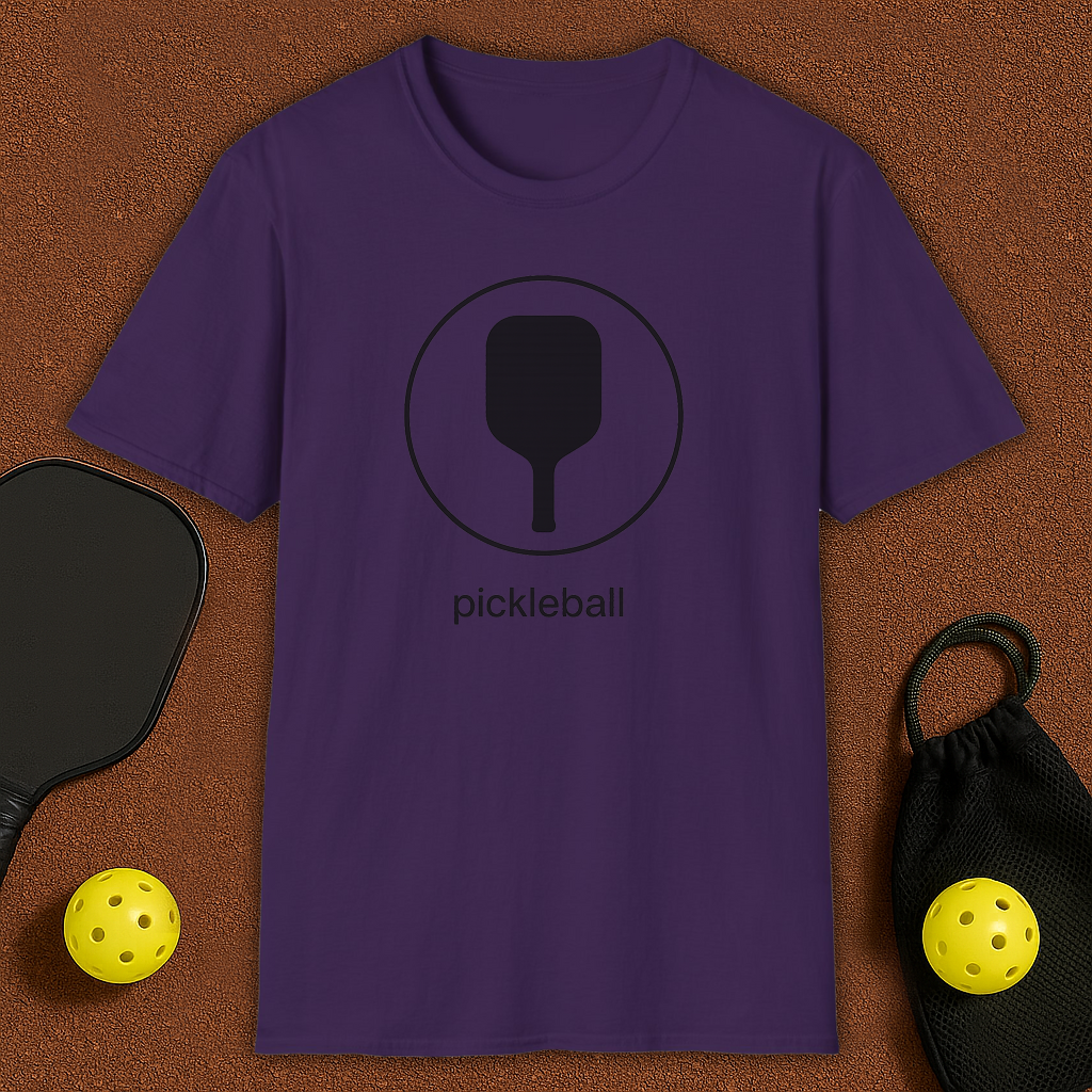 Minimalistic Pickleball T-Shirt