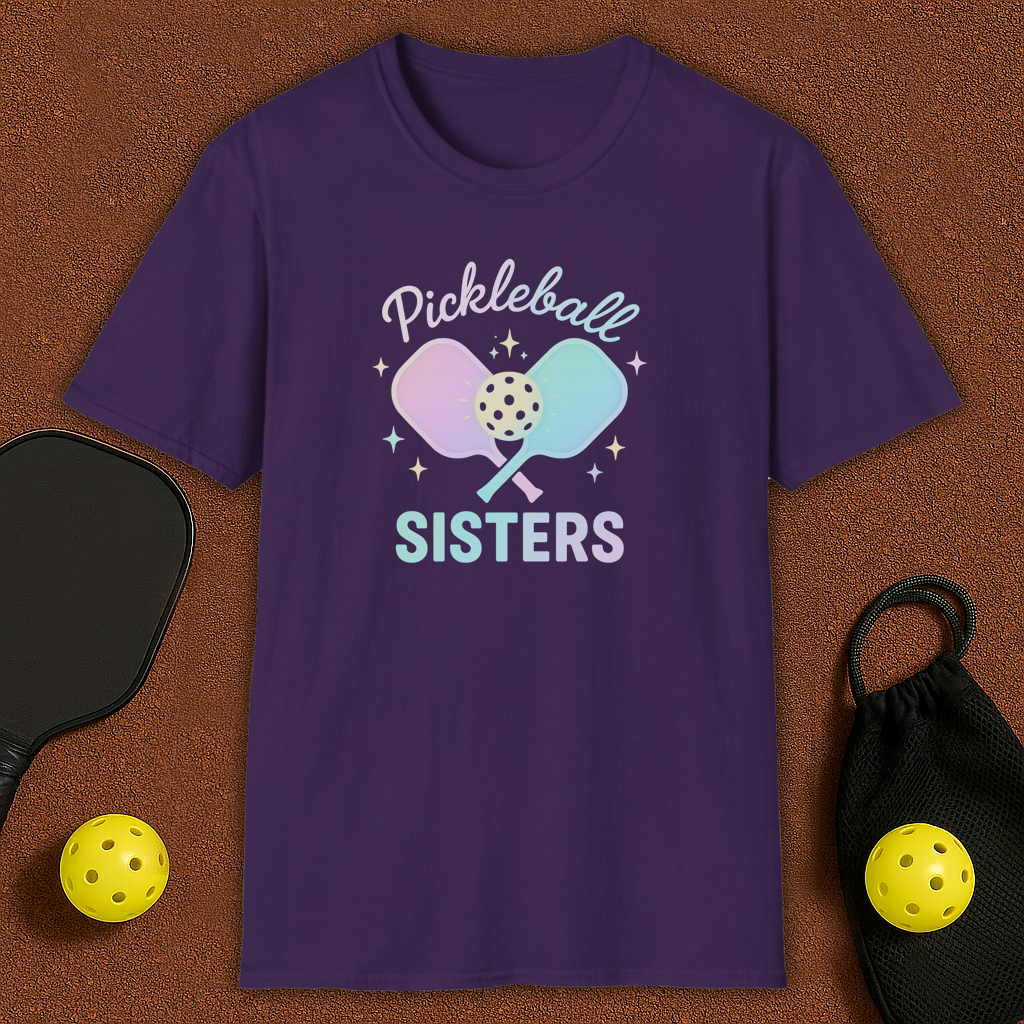 Sisters in Pickleball T-Shirt