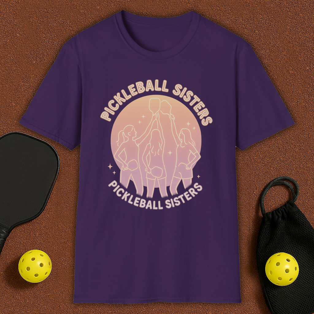 Pickleball Sisters Power! T-Shirt