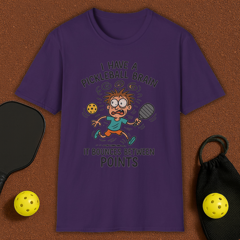 Brain Fog Pickleball T-Shirt