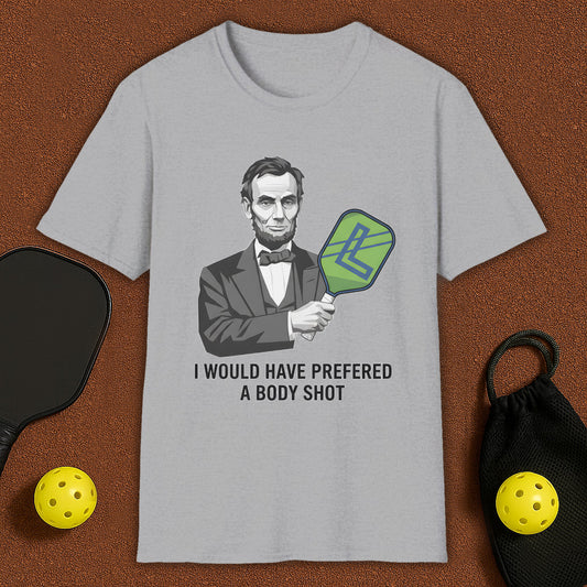 Lincoln Body Shot 2 Pickleball T-Shirt