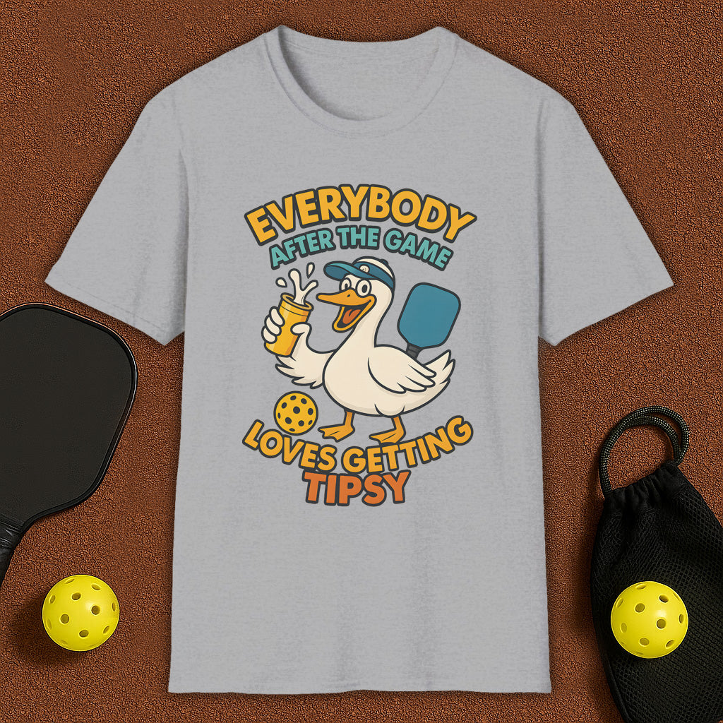 Silly Goose Tipsy Pickleball T-Shirt