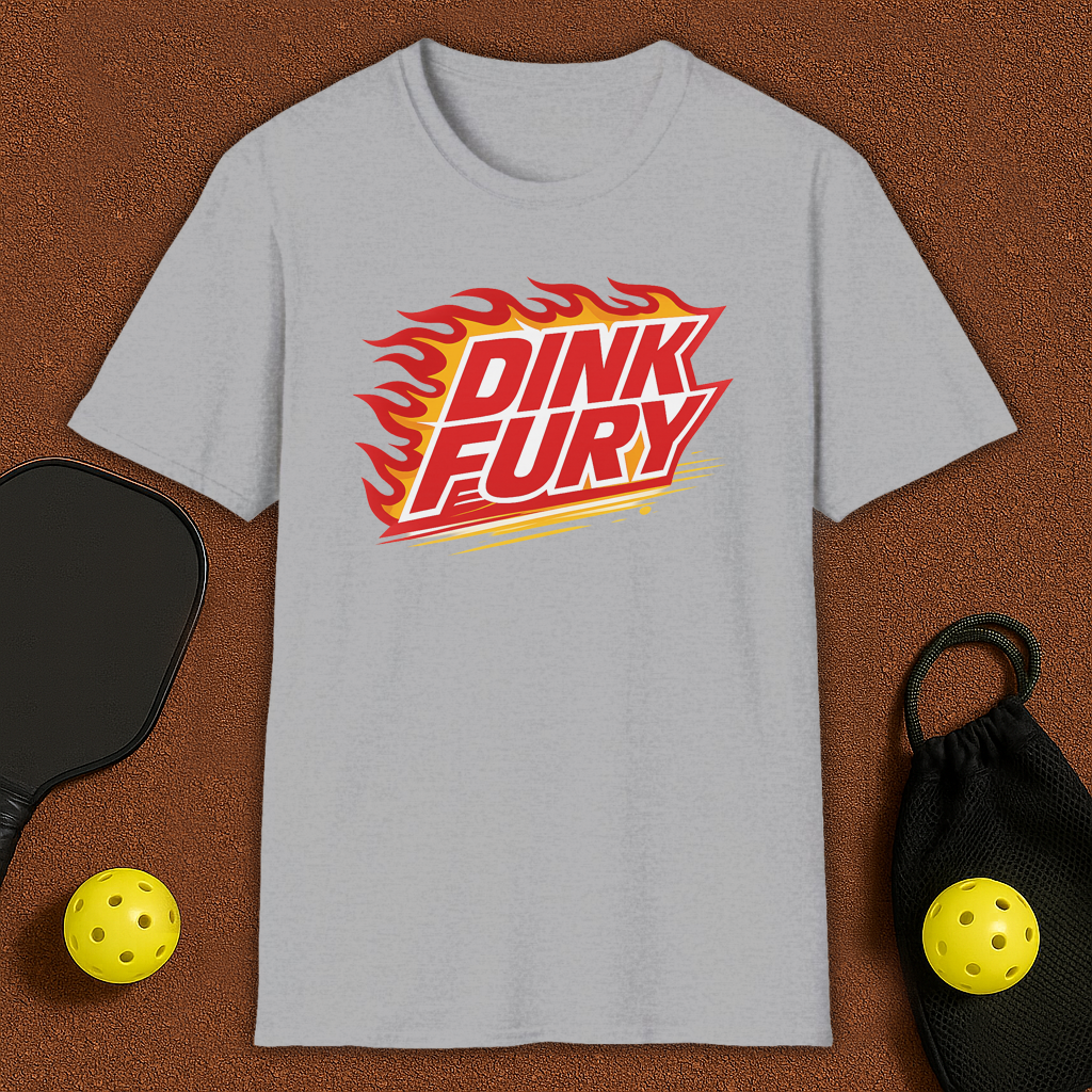 Dink Fury Pickleball T-Shirt