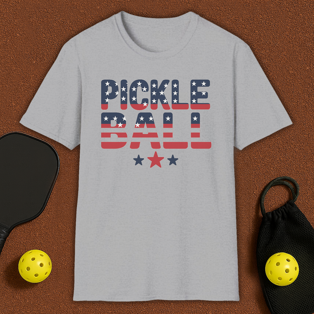 FLAG USA Pickleball T-Shirt