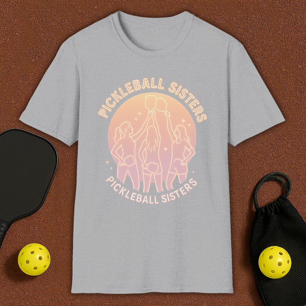 Pickleball Sisters Power! T-Shirt