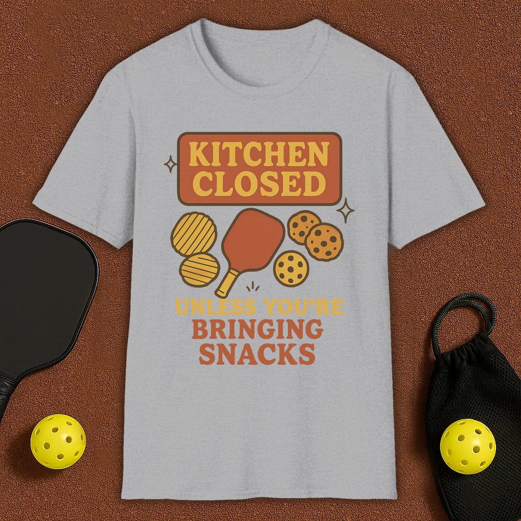 Kitchen Closed Pickleball T-Shirt